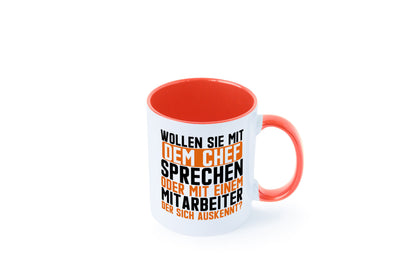 Wollen sie mit dem Chef Sprechen | Mitarbeiter Humor Arbeit Kollegen Büro