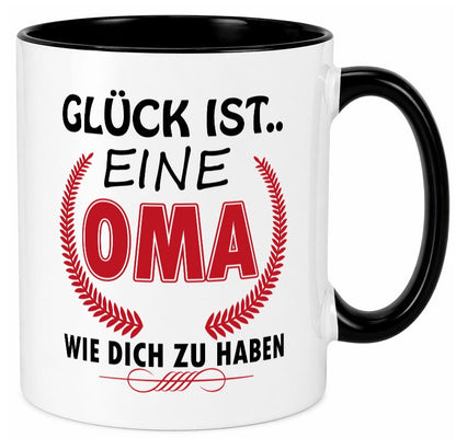 Beste Oma der Welt lustiger Spruch Geschenk Familie Geschenkidee Tasse