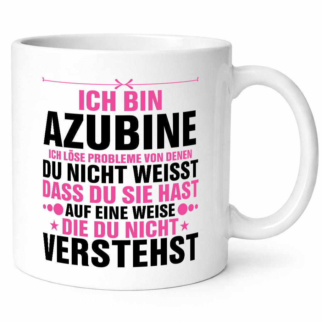 Löse Probleme: Anglerin | Angeln Fischerin Humor Geschenkidee Tasse
