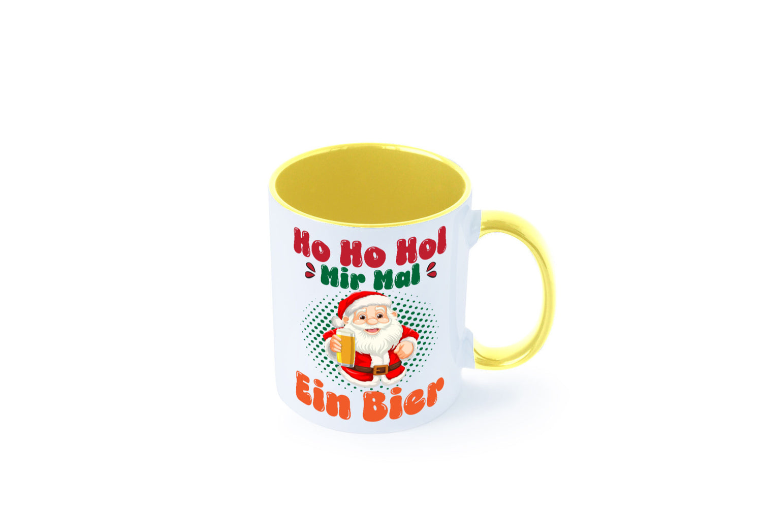Ho mir mal ein Bier | Ugly Christmas Trinken v2 Geschenkidee Humor Tasse