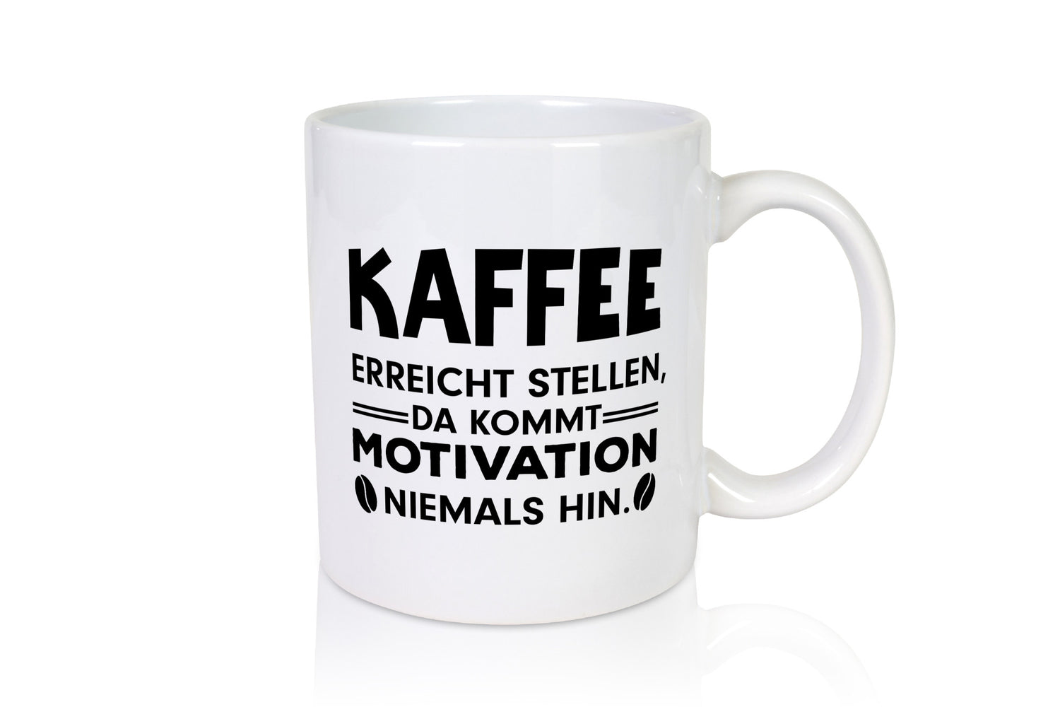 Kaffee Motivation | Büro Tasse Kaffeetrinker Humor Geschenkidee Arbeit Kollegen