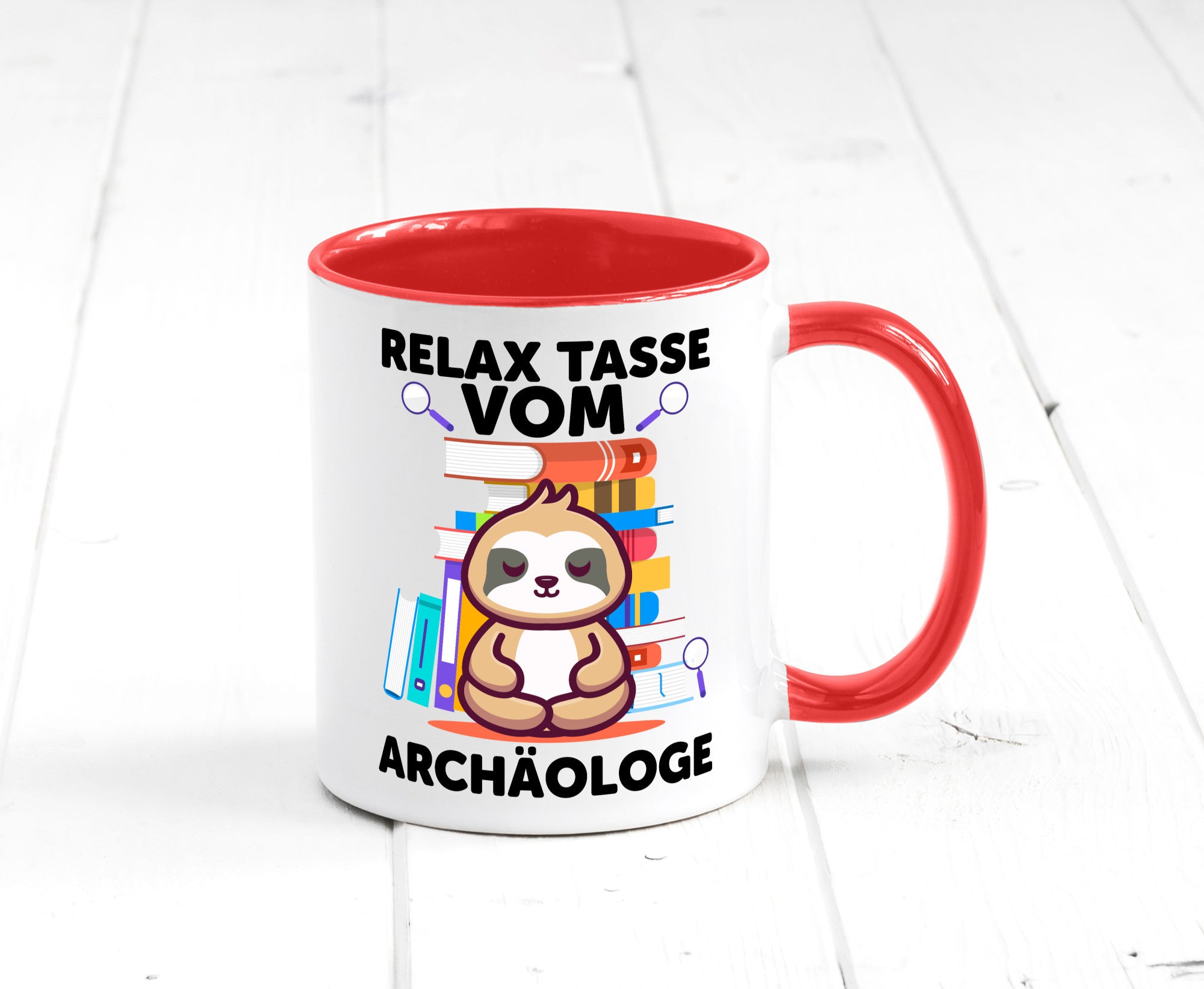 Relax Tasse: Archäologe | Archäologie Forscher lustig Humor Geschenkidee