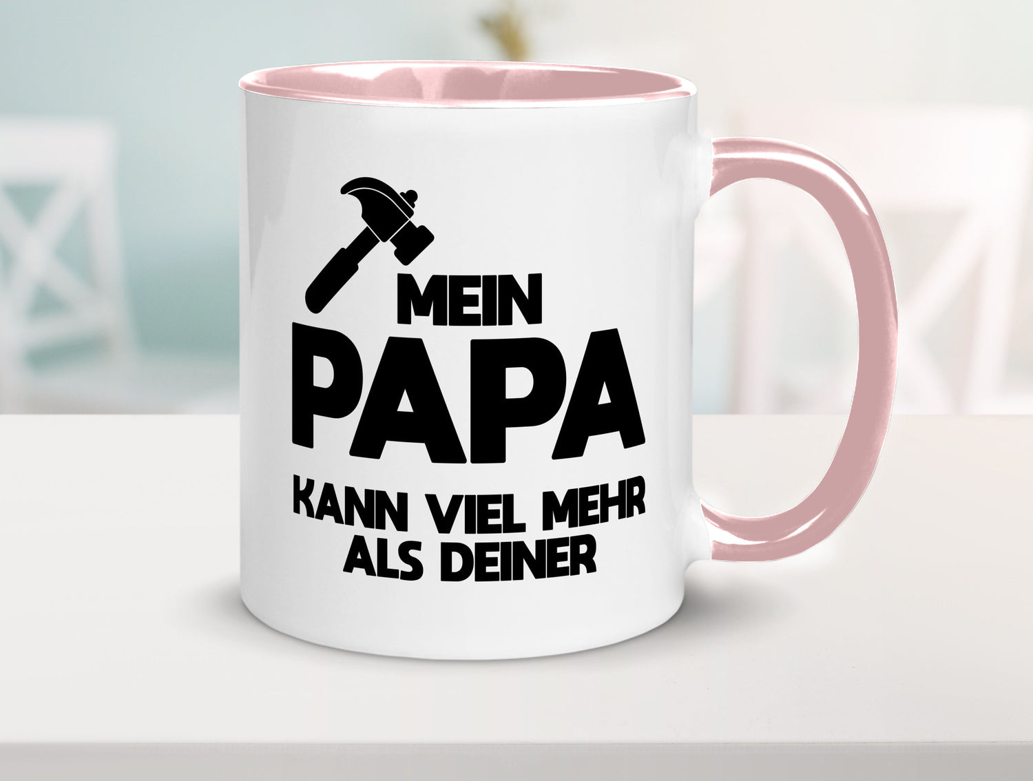 Mein papa kann viel mehr als deiner | Bester lustiger Spruch Geschenk Humor