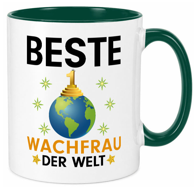 Welt Beste Wachfrau | Wachpersonal Nachtwächter Geschenk Humor Geschenkidee