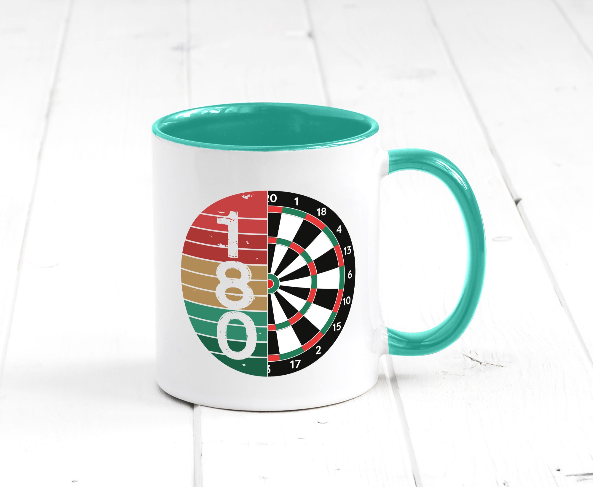 Dartsboard | Retro Dartspieler Kollege Freunde Geschenkidee Arbeit Kollegen
