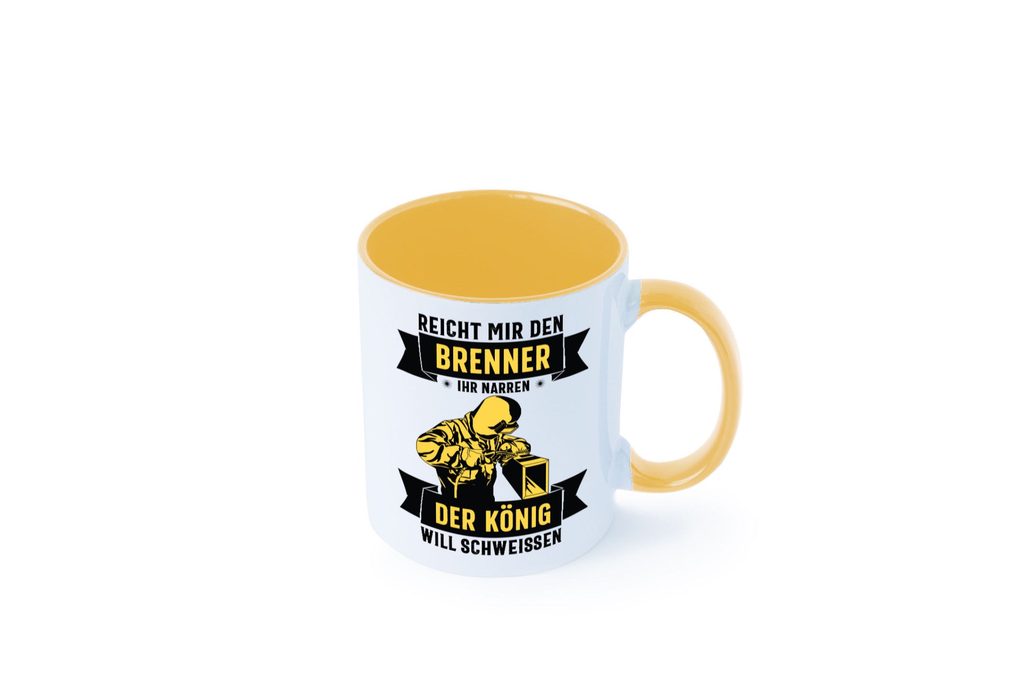 König will schweissen | Schweisser Sterne lustiger Spruch Geschenk Humor