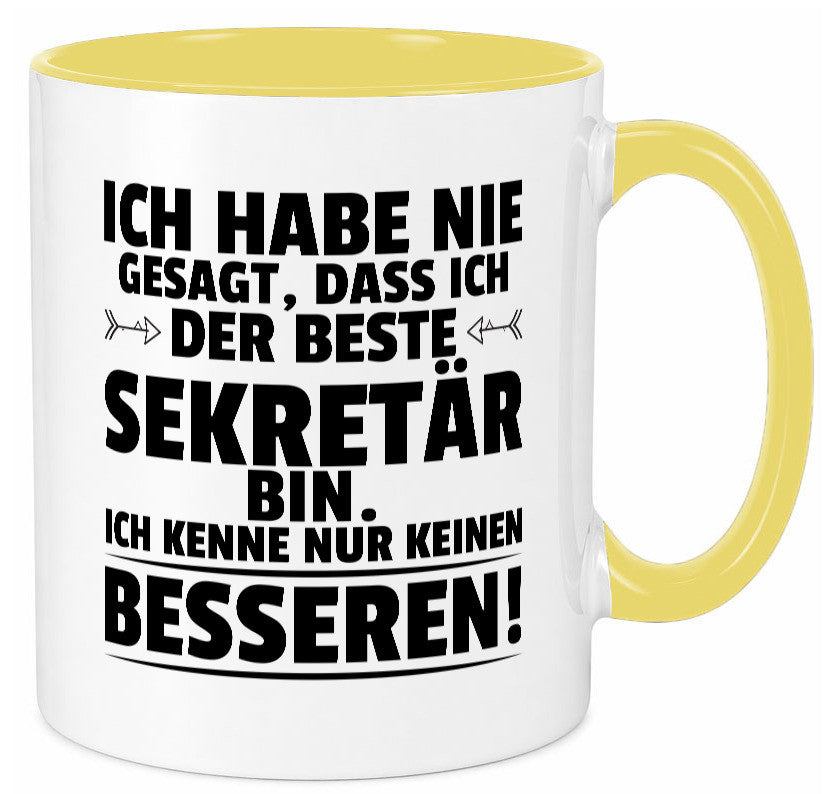 Keinen Besserer Sekretär | Büro lustiger Spruch Geschenk Arbeit Kollegen Tasse