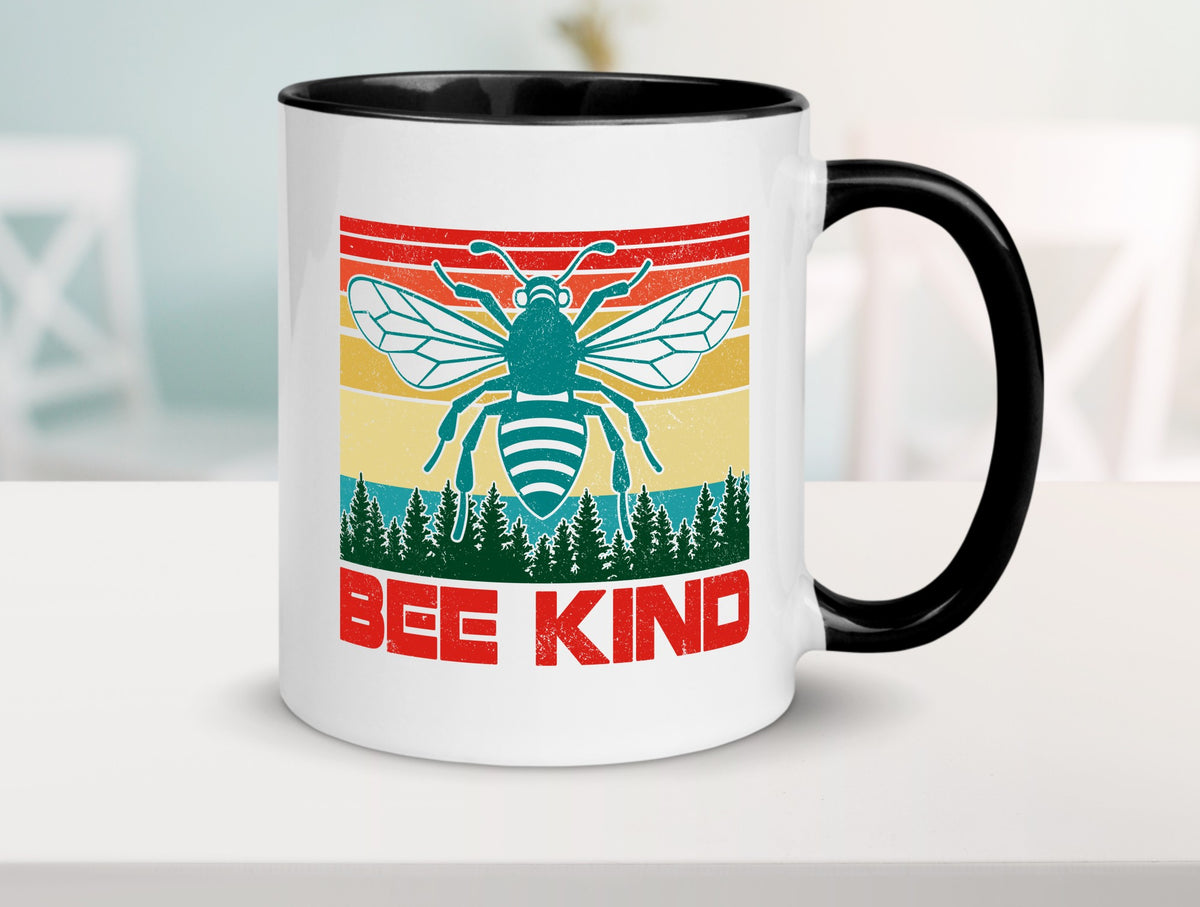 Bee kind | Bienen imker Bienenflüsterer v2 lustiger Spruch Geschenk Humor Tasse