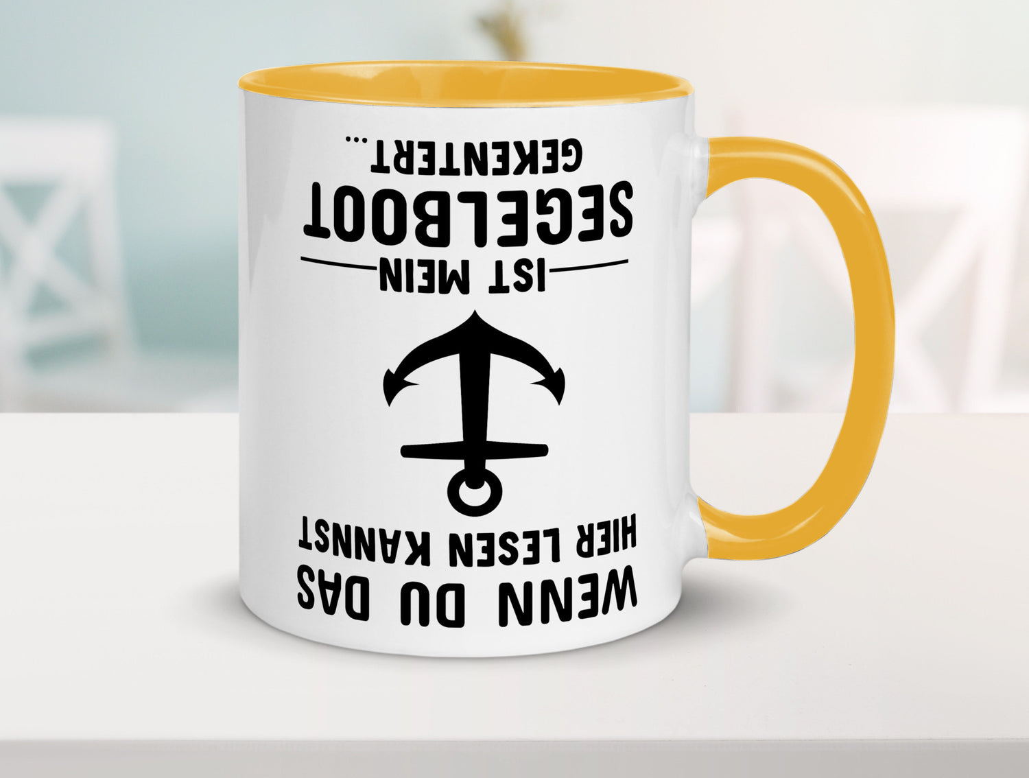 Segler Tasse | Segelboot Humor Kapitän Spruch Witz Geschenkidee