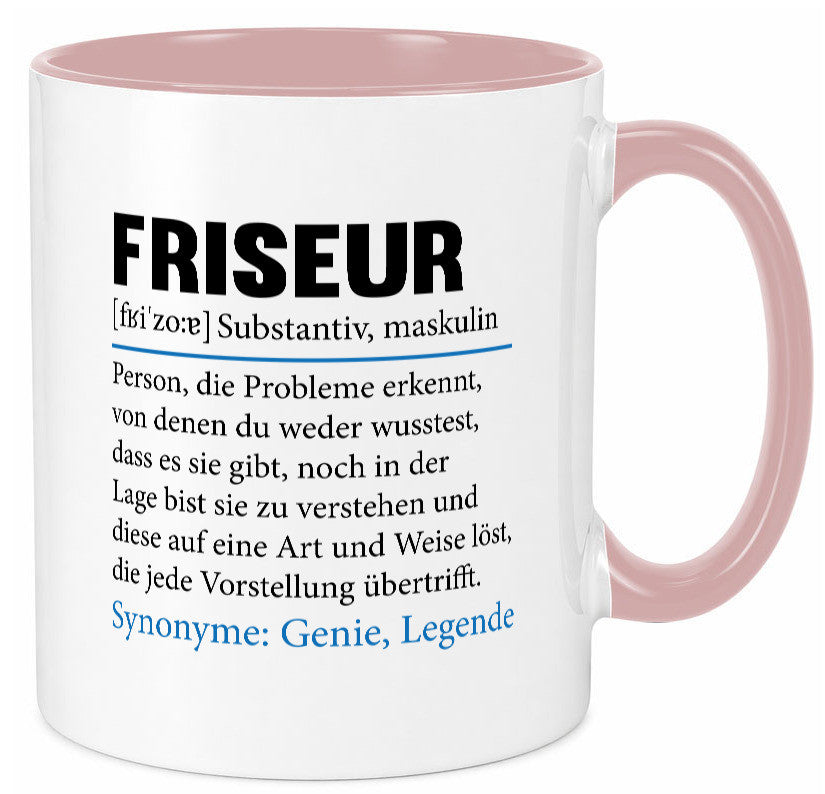 Friseur | Spruch Frisör Beruf lustig Humor Arbeit Kollegen Büro Geschenkidee