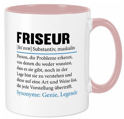 Friseur | Spruch Frisör Beruf lustig Humor Arbeit Kollegen Büro Geschenkidee