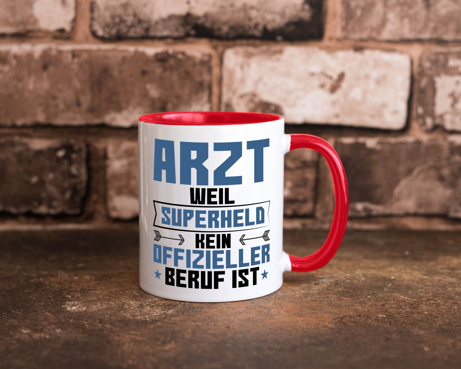 Superheld Arzt | Medizin Doktor Facharzt Geschenk Humor Geschenkidee lustiger