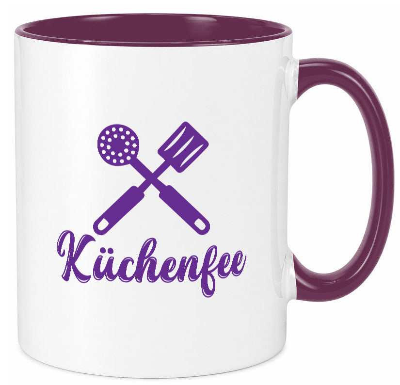 Küchenfee | Mama kocht am besten Muttertag Geschenkidee Familie Humor Tasse