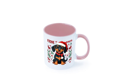 Frohe Waunachten | Ugly Christmas Weihnachtshund v2 Humor Tierliebhaber