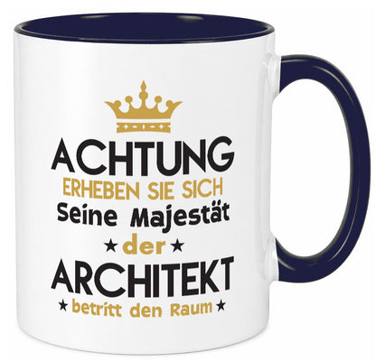 Seine Majestät Architekt | Architektur Büro Geschenkidee Arbeit Kollegen Humor