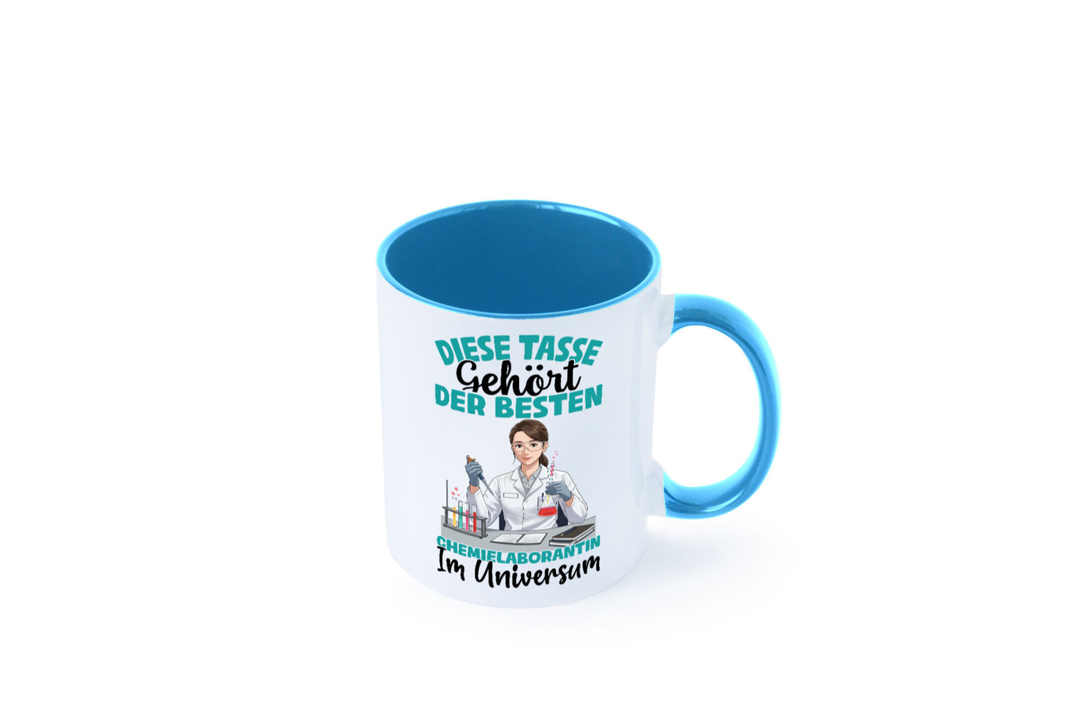 Im Universum: Chemielaborantin | Laborantin Chemie lustiger Spruch Geschenk