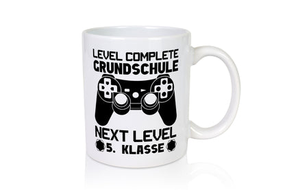 Level complete | 5. Klasse Gaming Grundschule lustiger Spruch Geschenk Humor