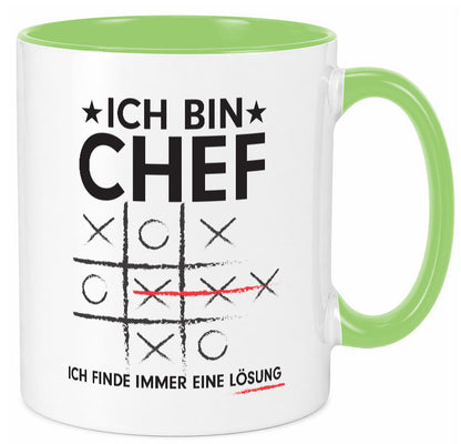 Lösung finden: Chef | Führungskraft Vorgesetzter v2 lustiger Spruch Geschenk