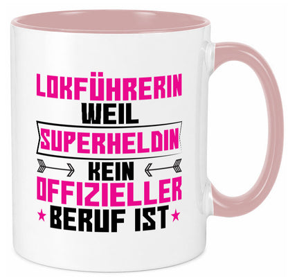 Superheldin Lokführerin | Zug Beruf Geschenk Arbeit Kollegen Büro lustiger