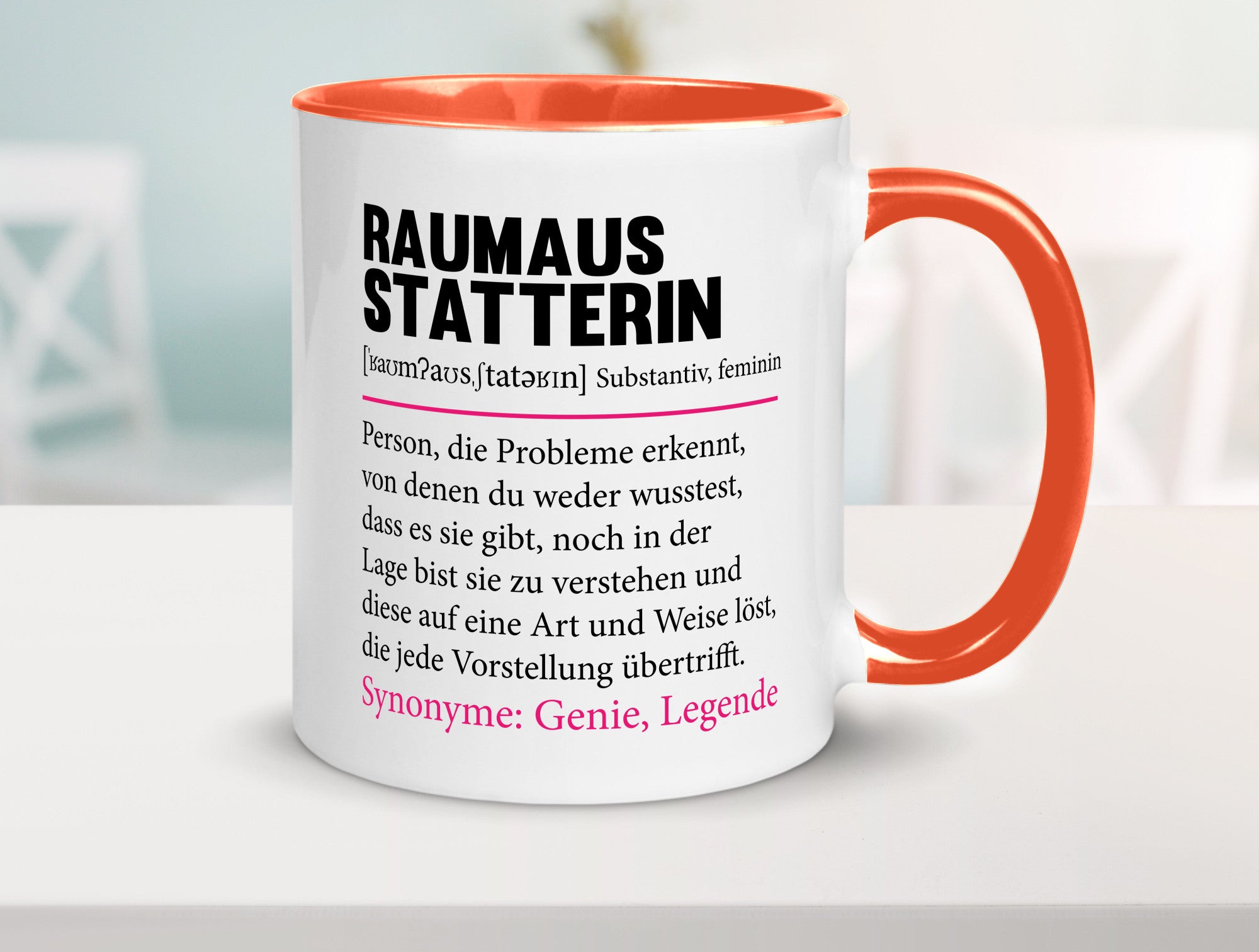 Raumausstatterin | Wohn Ausstatterin Beruf Humor Geschenk Arbeit Kollegen Büro