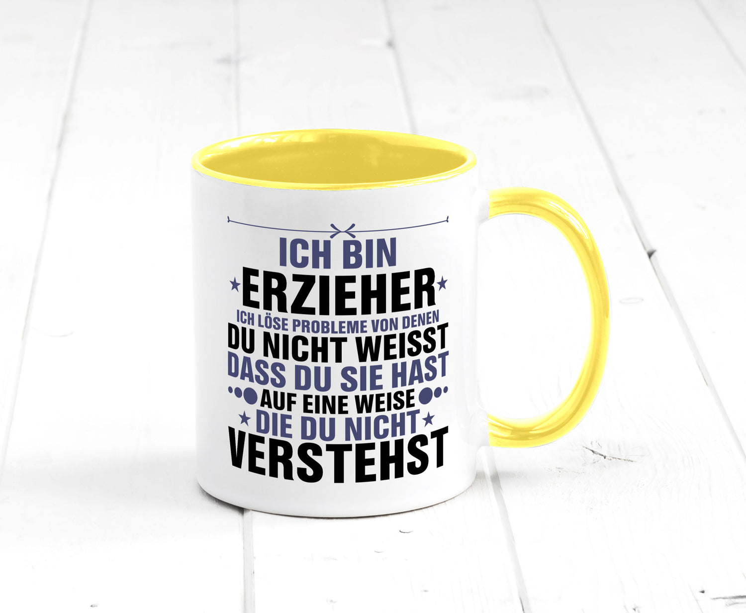 Löse Probleme: Erzieher | Pädagoge Schule v2 lustiger Spruch Geschenk Humor