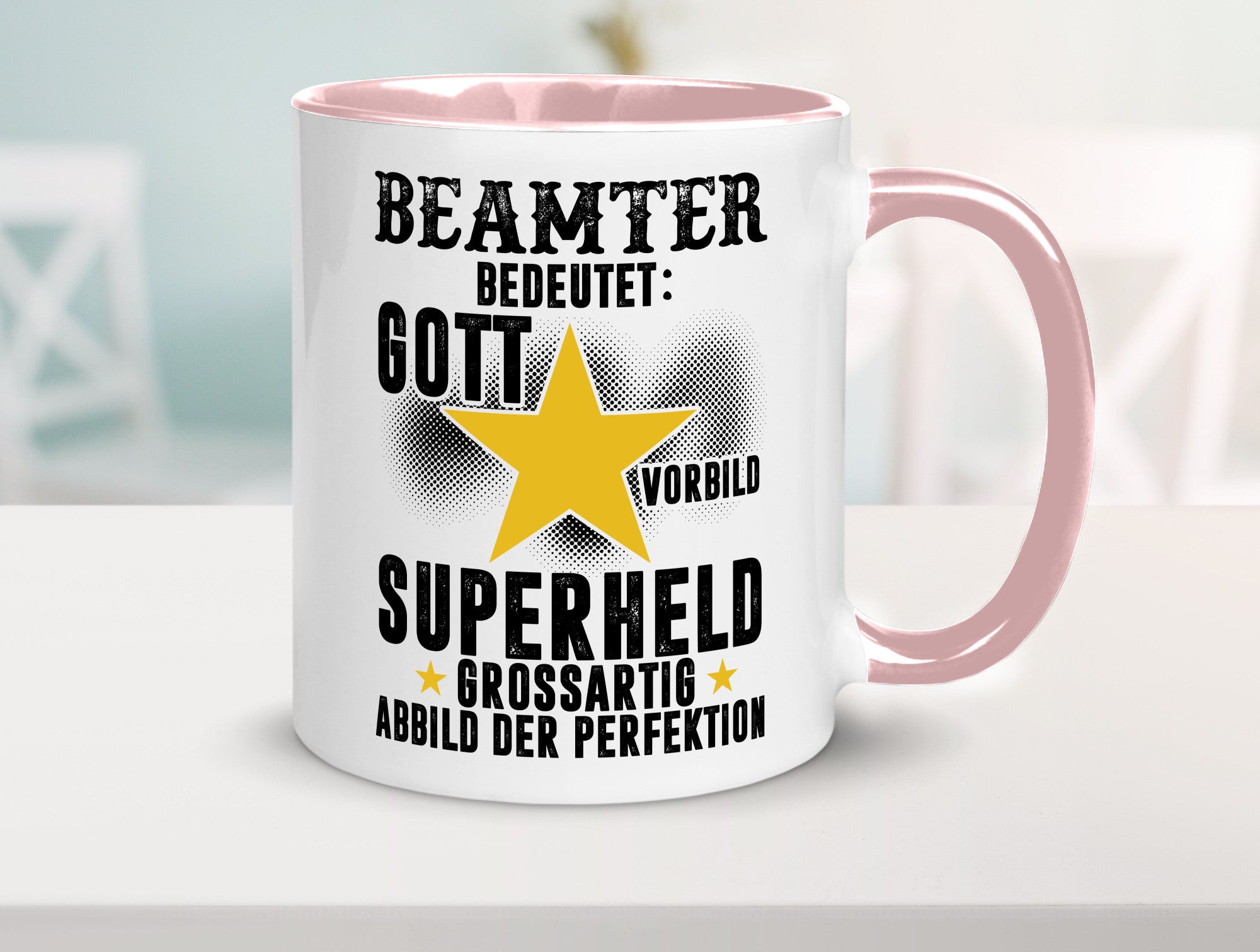 Bedeutung von Beamter | Verbeamtung öffentlicher Dienst Humor Geschenkidee Tasse