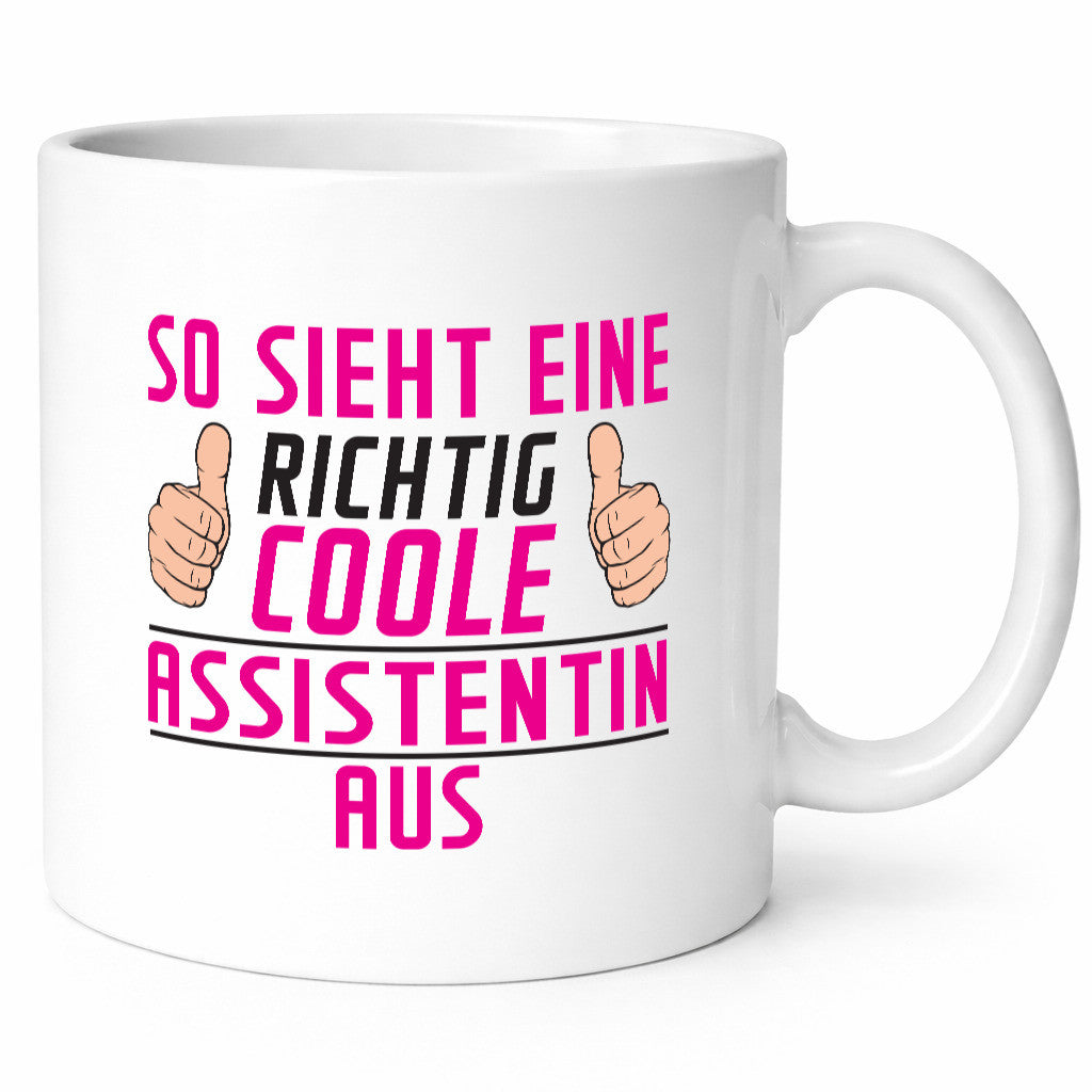 Richtig Coole Assistentin | Assistenz Hilfskraft lustig Humor Geschenkidee