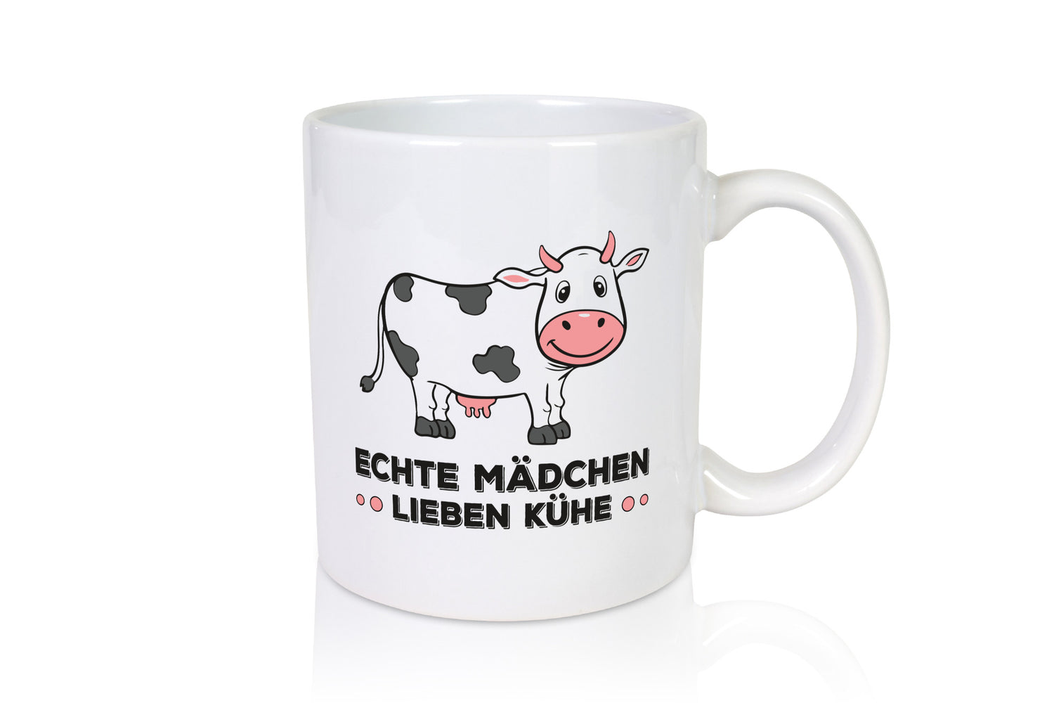 Echte mädchen lieben Kühe | Farm Farmer Bauer lustiger Spruch Geschenk Humor