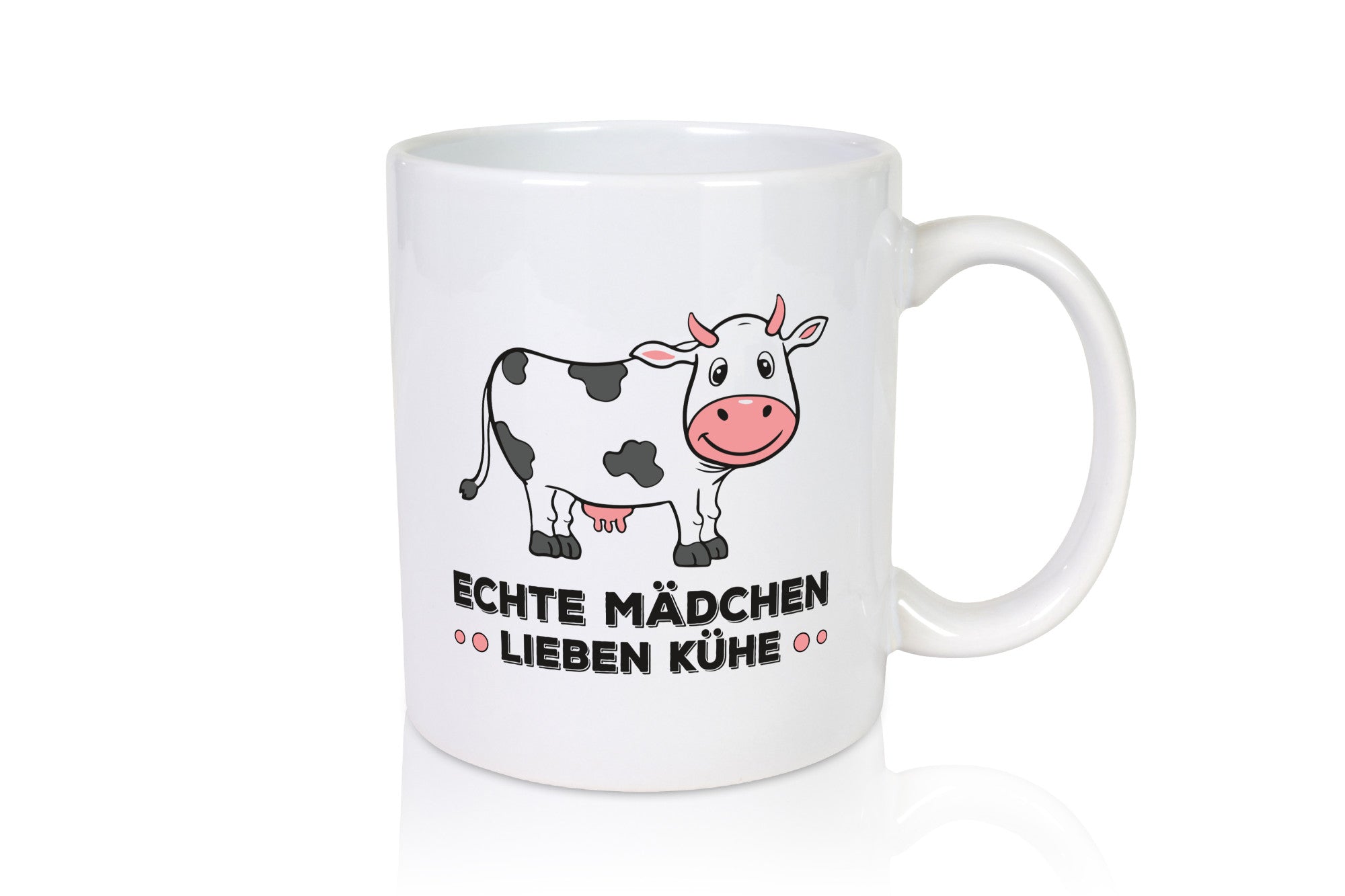 Echte mädchen lieben Kühe | Farm Farmer Bauer lustiger Spruch Geschenk Humor