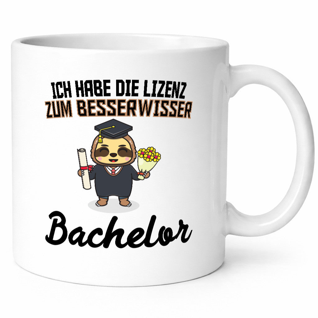 Ich hab die Lizenz zum besserwisser | Bachelor Geschenk Humor Geschenkidee