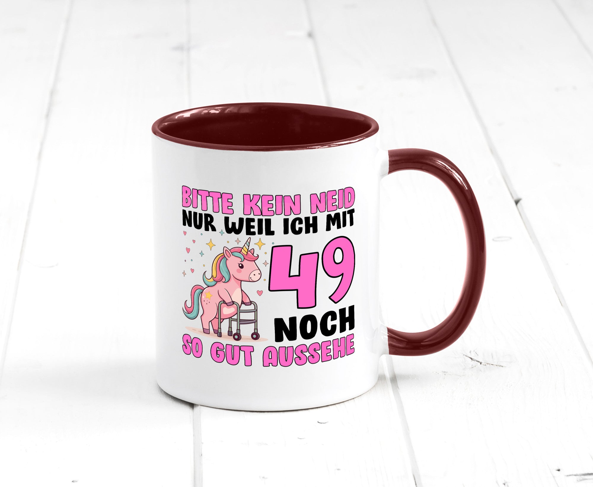 49. Geburtstag | 49 Jahre Mit noch so gut aussehen lustiger Spruch Geschenk