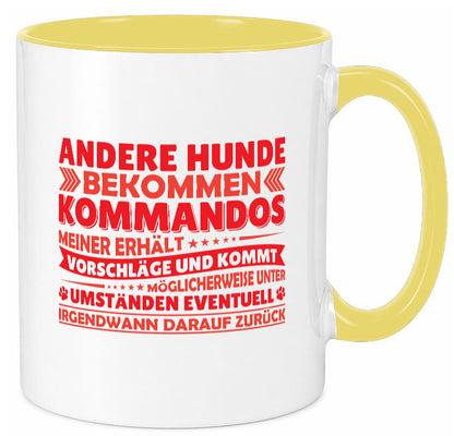 Hunde Training | Hundebesitzer Tasse Hundekommando vl5 lustig Tierliebhaber
