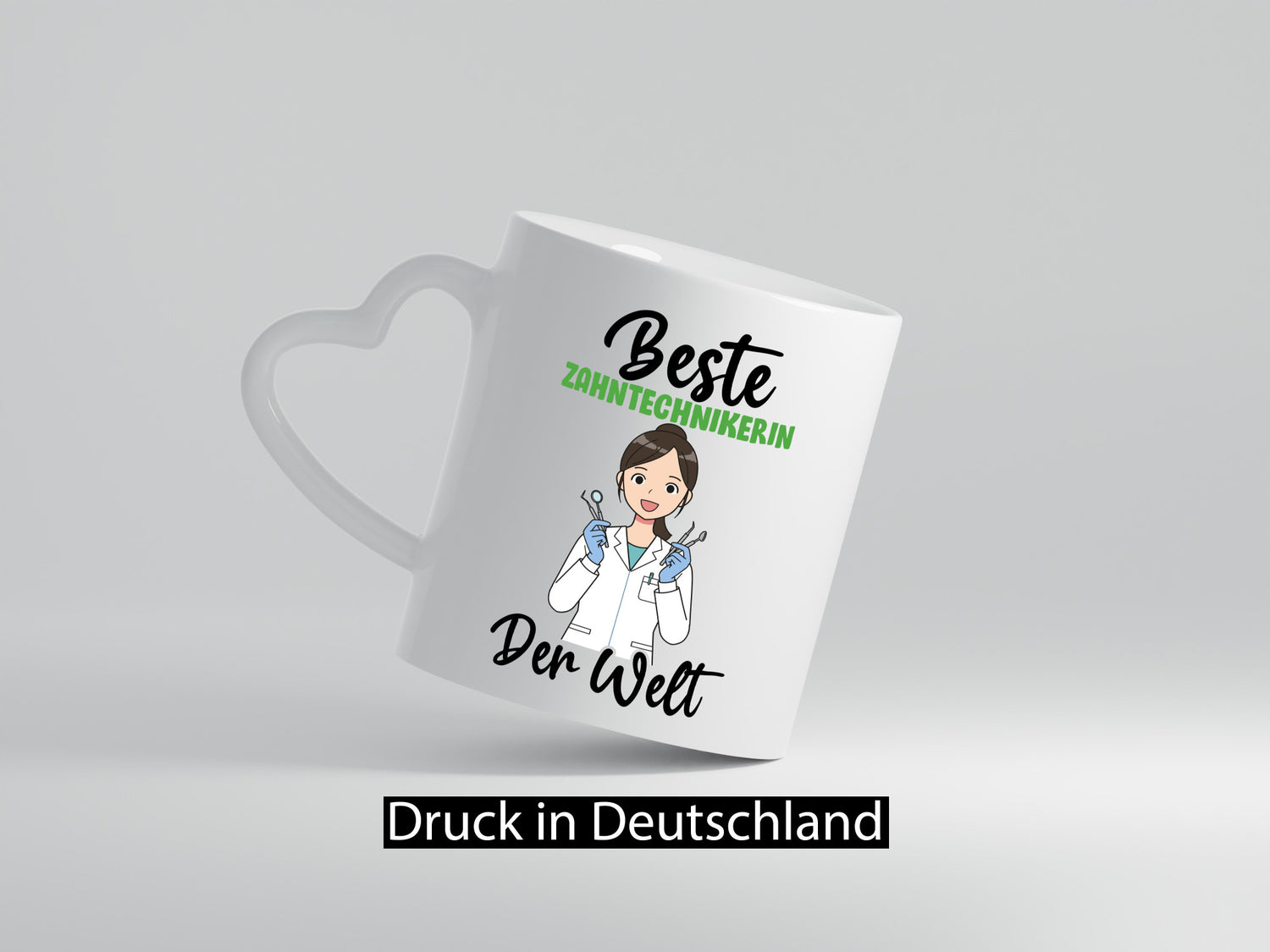 Beste Zahntechnikerin | Zahnmedizin v2 Geschenkidee Humor Tasse