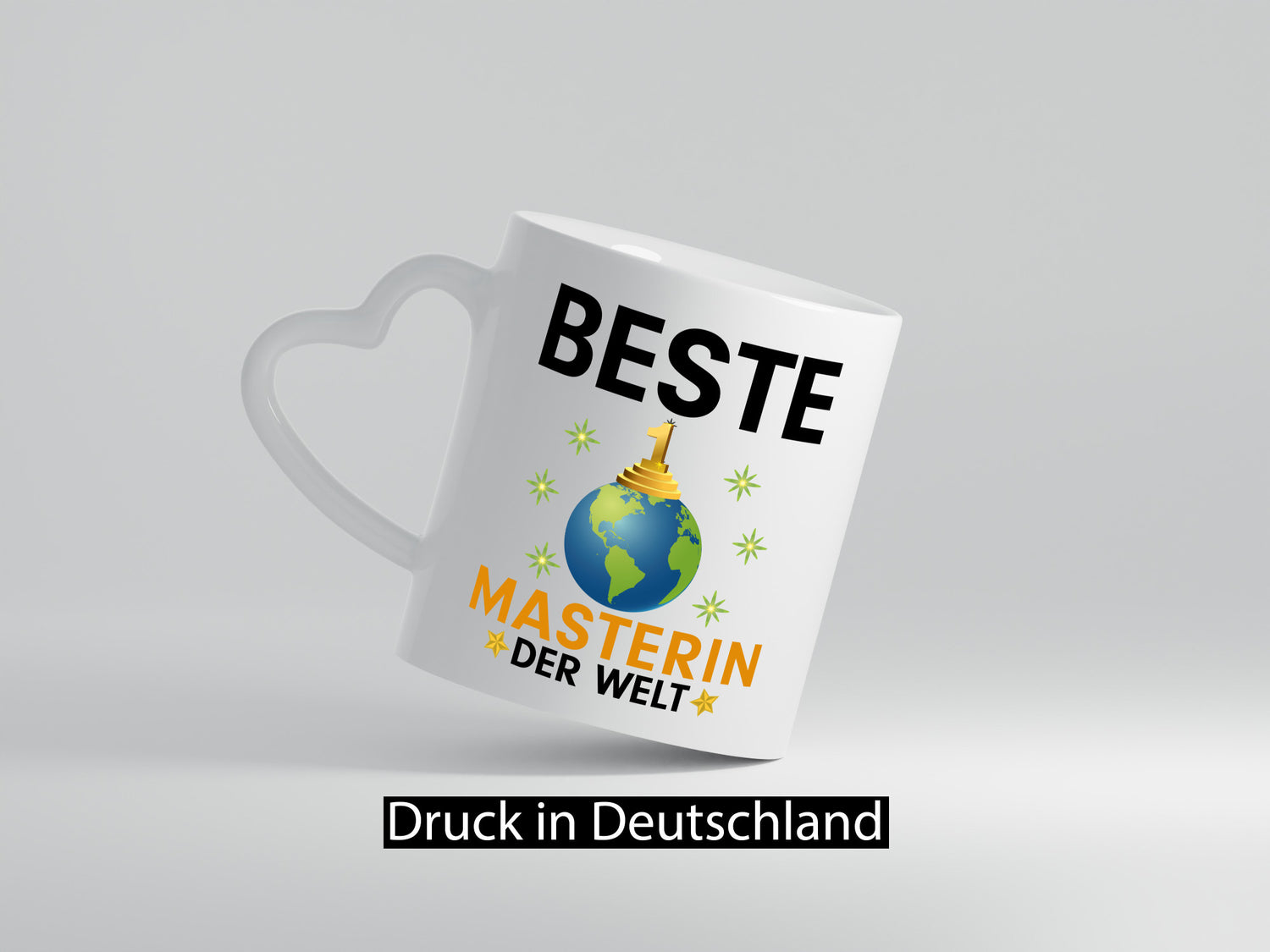 Welt Beste Masterin | Student Uni Master Studium Geschenkidee Humor Tasse