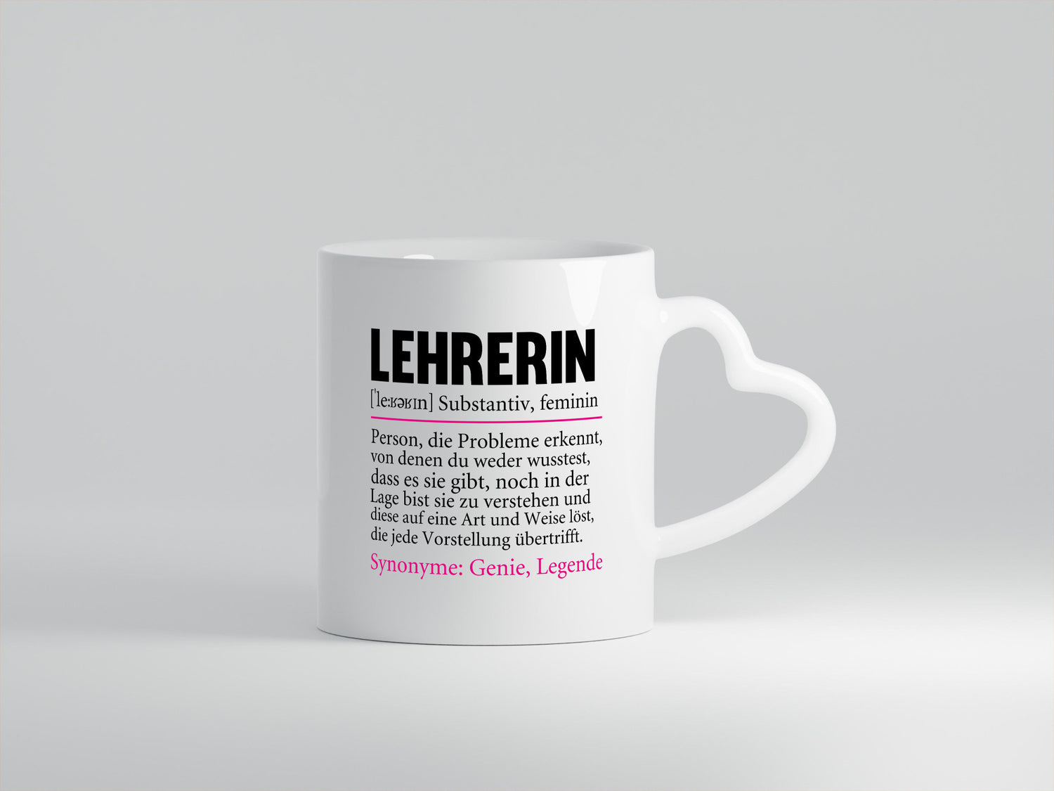 Lehrerin | Spruch Humor Schule Beruf Schüler Geschenk Arbeit Kollegen Büro