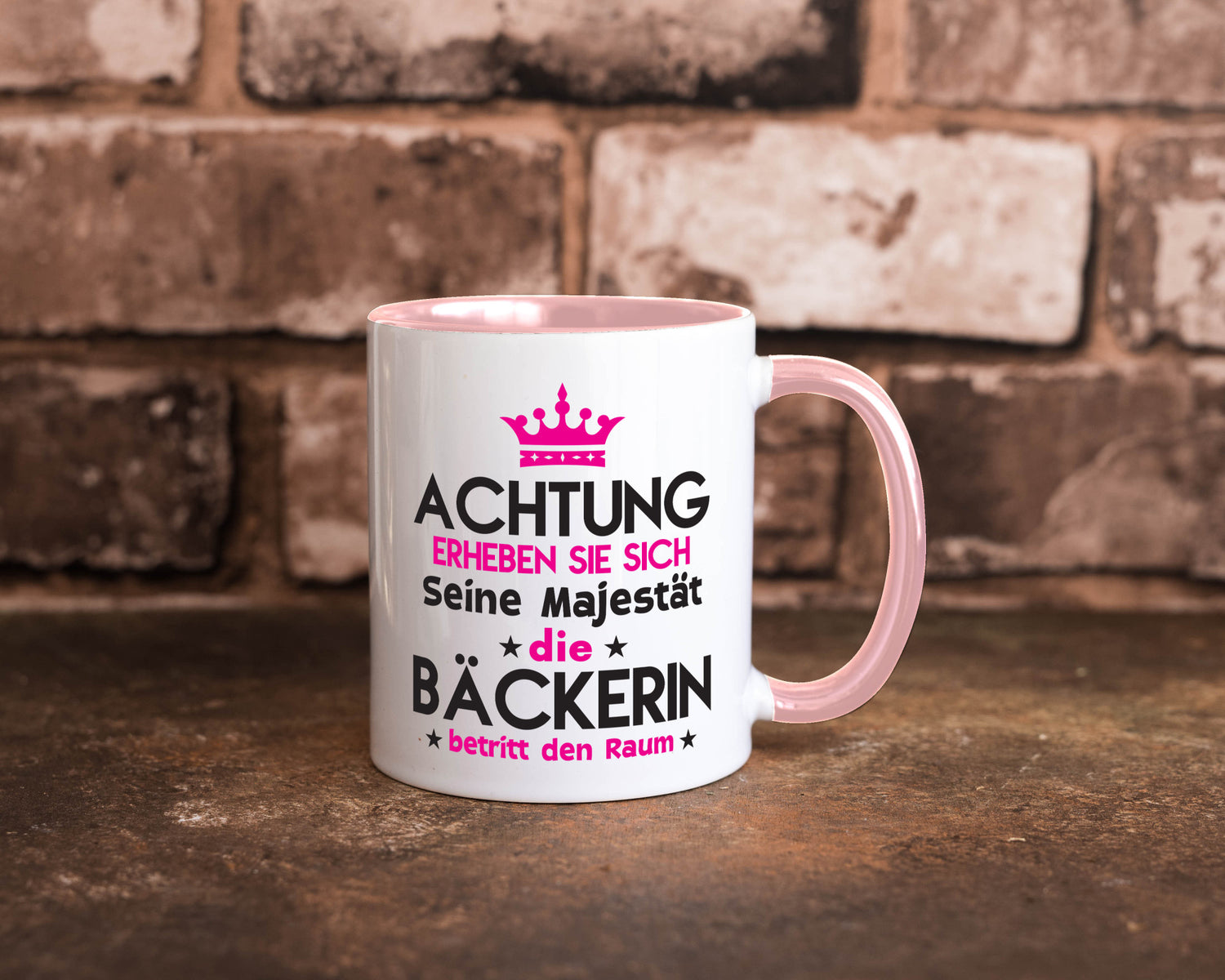 Seine Majestät Bäckerin | Bäckerei Frauen Backen Humor Geschenkidee Tasse