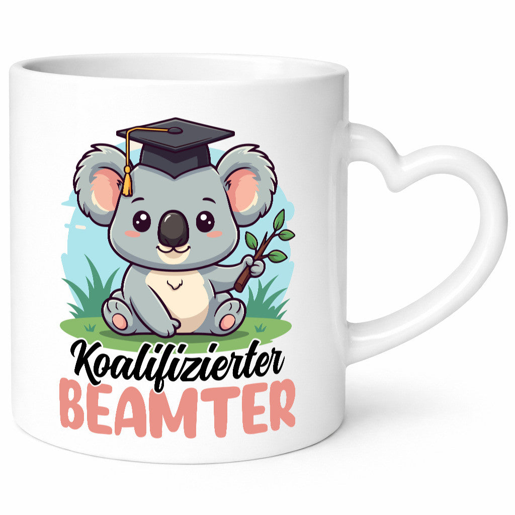 Koalifizierter Beamter | Verbeamtung Dienst Geschenk Humor Geschenkidee