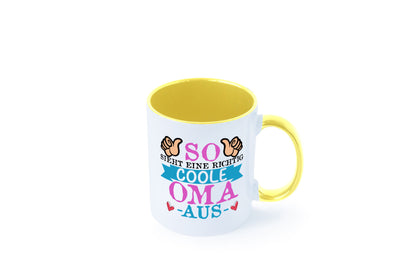 So sieht eine richtig Coole Oma aus | Großmutter Humor Familie Geschenkidee