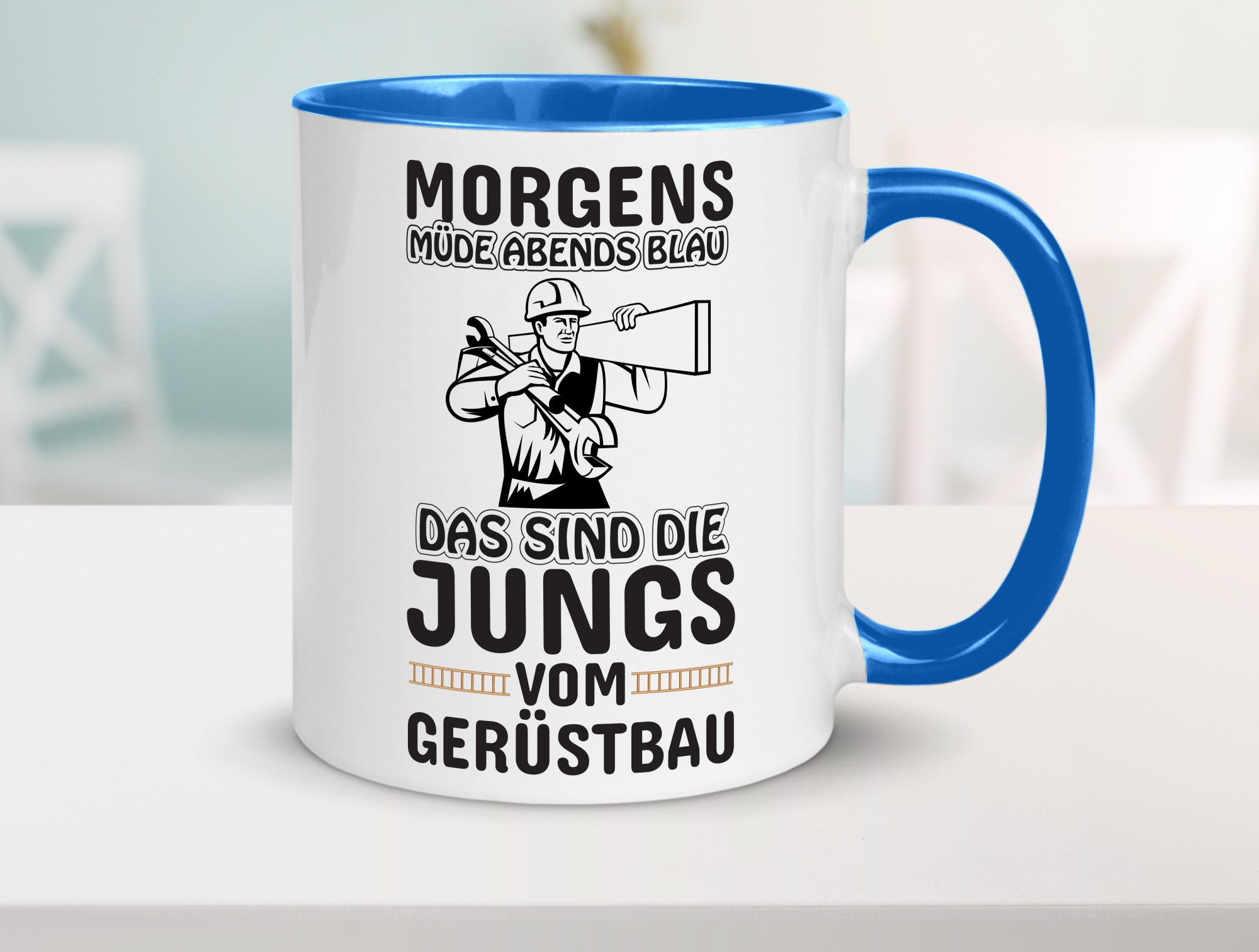 Jungs vom Gerüstbau | Gerüstbauer Tasse Baustelle Geschenk Humor Geschenkidee
