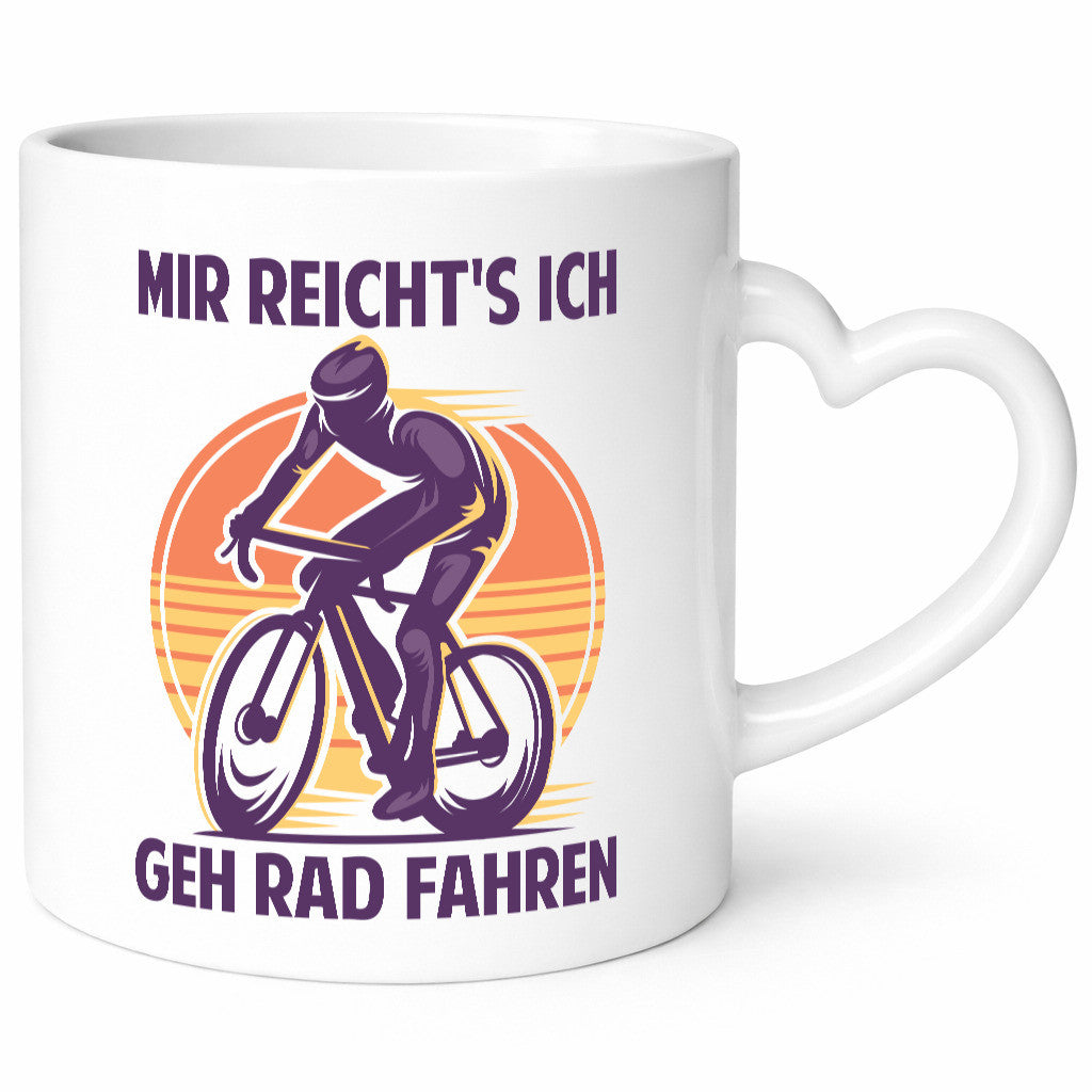 Mir reichts ich geh Rad Fahren | Fahrad Geschenk Humor Geschenkidee lustiger