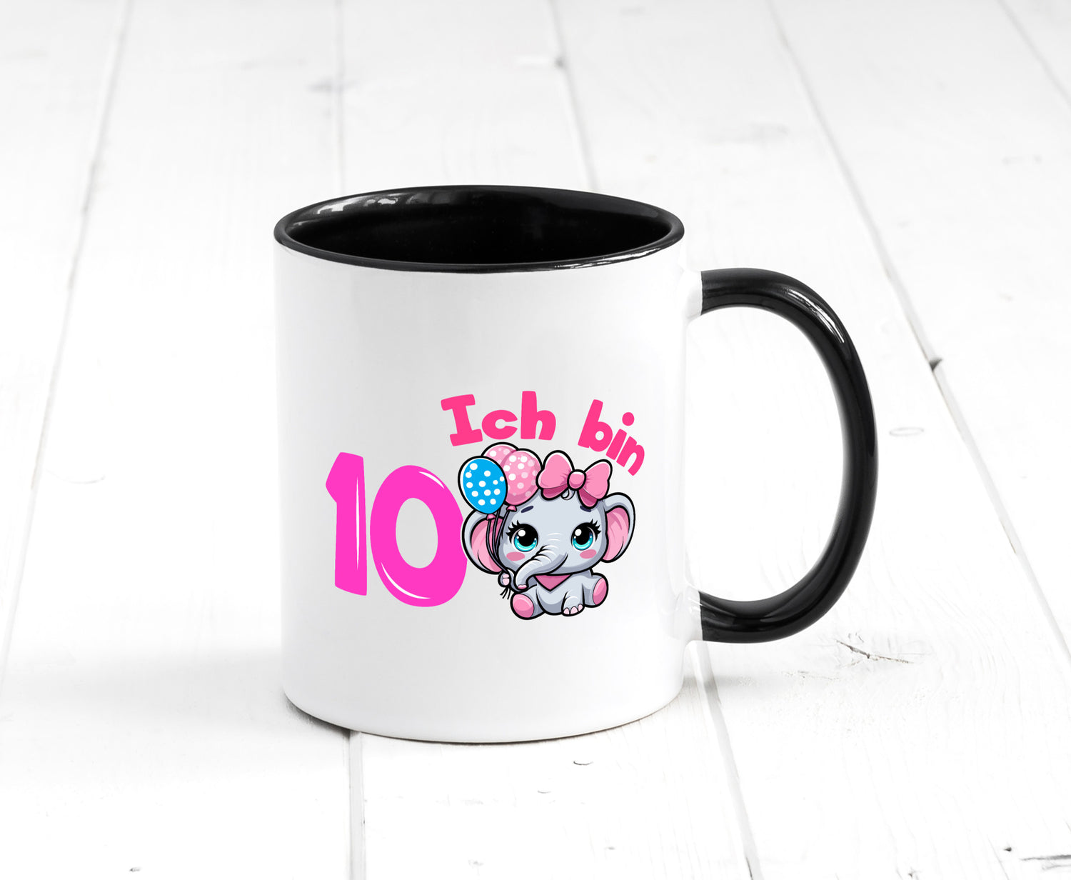 10. Geburtstag | 10 Jahre Elefant Mädchen Geschenk Geschenkidee lustiger Spruch