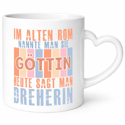 Heute sagt man: Dreherin | Fräser Dreher lustig Humor Geschenkidee Geschenk