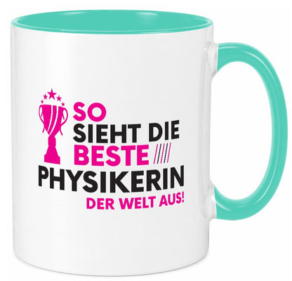 Die Weltbeste Physikerin | Physik lustiger Spruch Geschenk Humor Geschenkidee Tasse