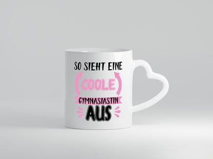 Coole Gymnasiastin | Mädchen Tasse Schülerin lustig Humor Geschenkidee Geschenk