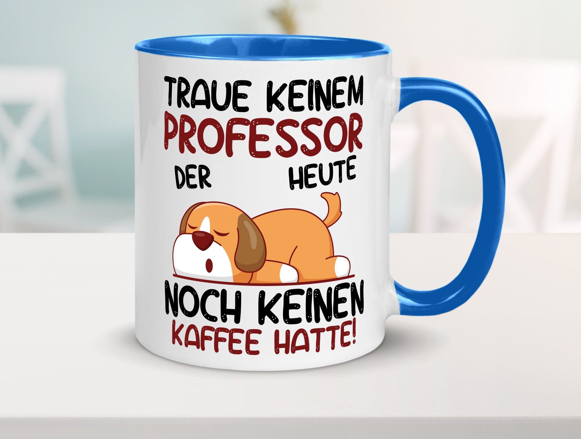 Traue keinem Professor | Uni Universität Geschenkidee Humor Tasse