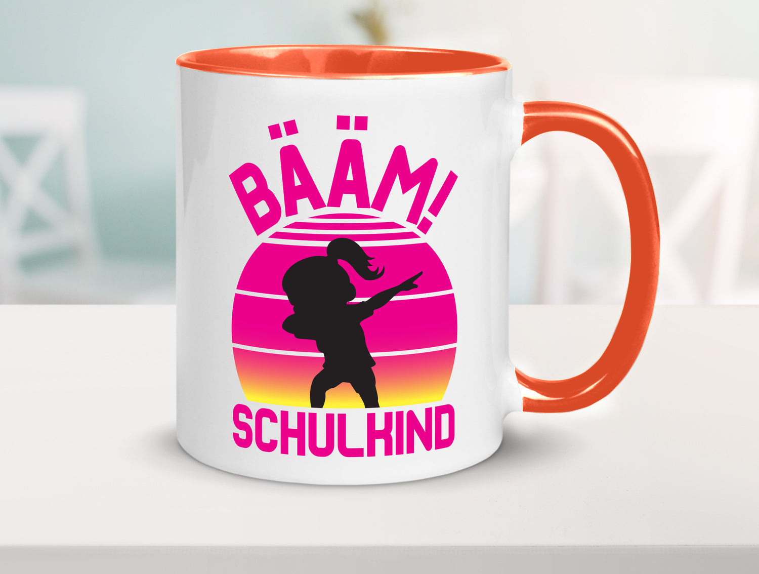 Bääm Schulkind | Einschuldung Schulanfang Geschenkidee Humor Tasse