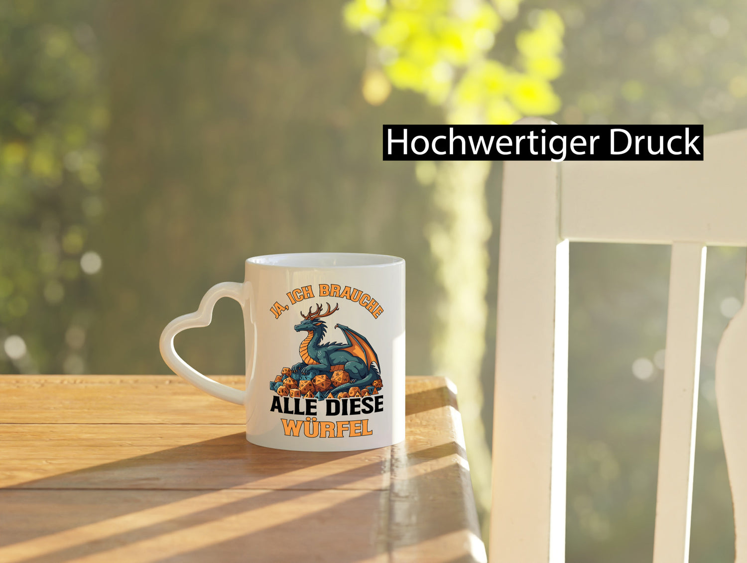 Ja ich brauche alle diese Würfel | Drache Rollenspiel v2 Geschenk Humor