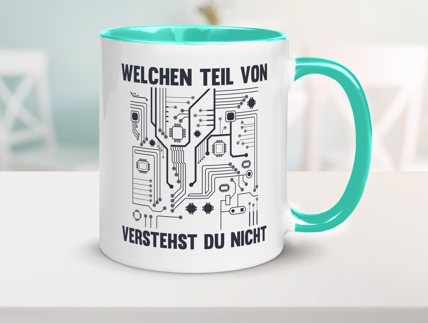 Welchen teil von verstehst du nicht | technik Humor Geschenkidee Tasse
