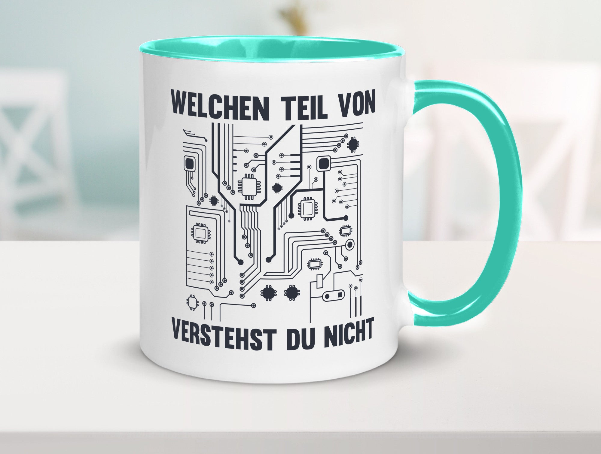 Welchen teil von verstehst du nicht | technik Humor Geschenkidee Tasse