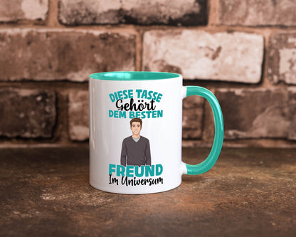 Im Universum: Freund | Beziehung Partner Liebe Geschenk Humor Geschenkidee